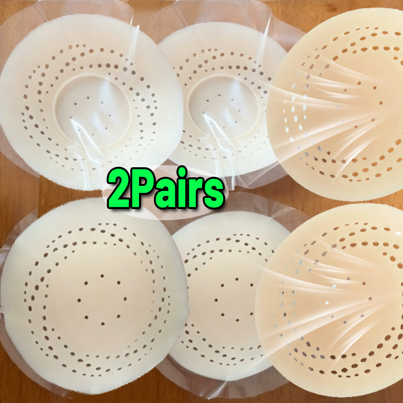 Silicone Bra Adhesive - Protetor de Mamilo Reutilizável e Respirável,