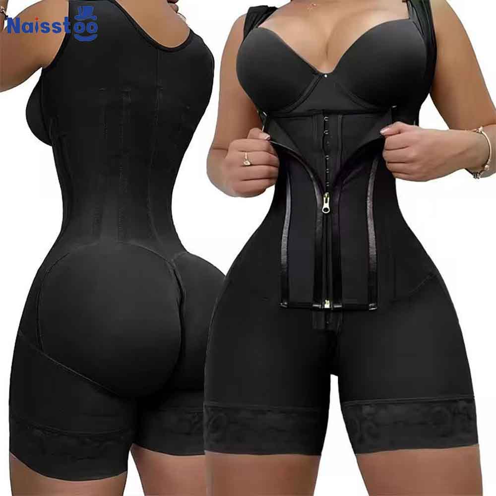Shapewear Bodysuit Firm - Fajas colombianas pós modeladores de barriga