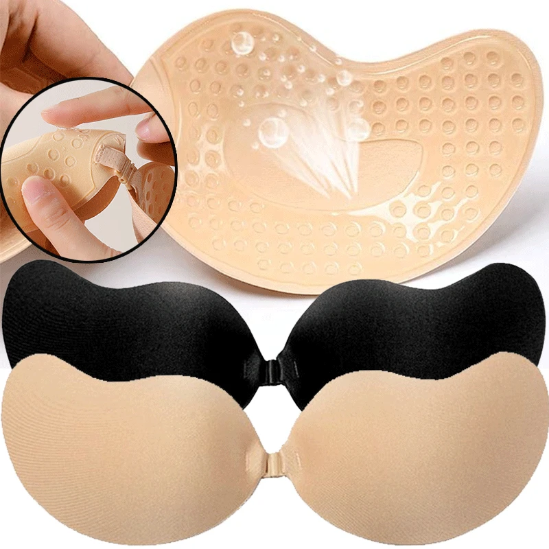 Push Up Bra Padded - Protetores de Mamilo Adesivos Reutilizáveis para
