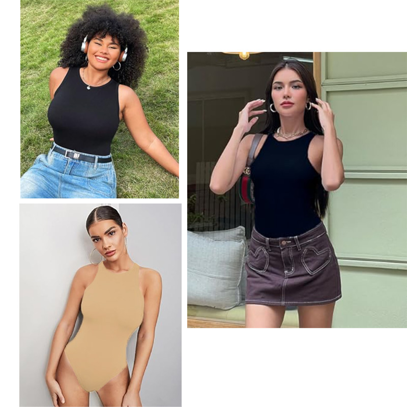 GUUDIA Conjunto Modelador Sem  - Shapewear Bodysuit Firm avaliação e preço