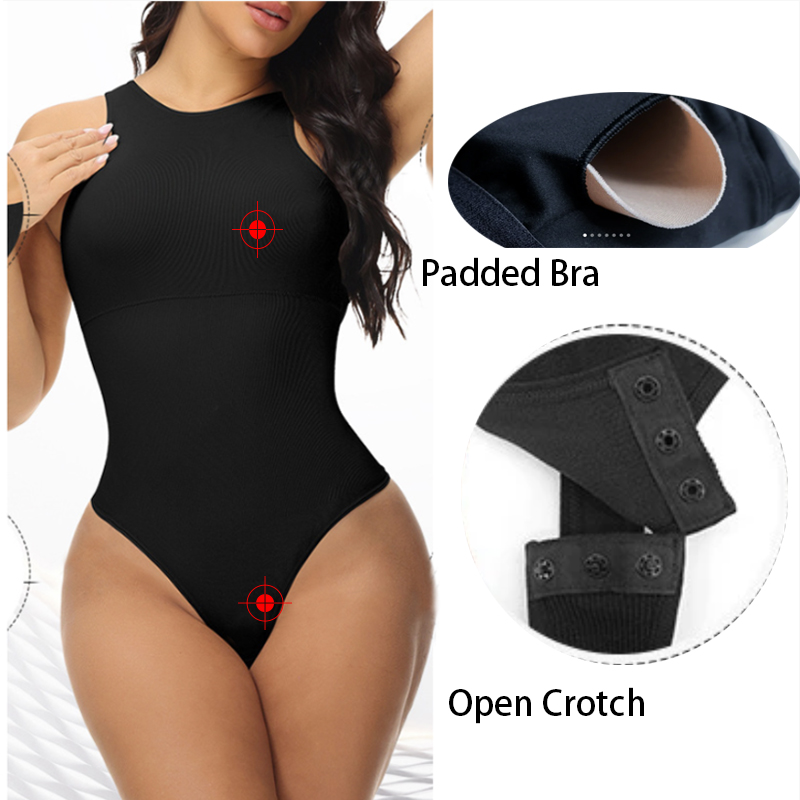 GUUDIA Conjunto Modelador Sem  - Shapewear Bodysuit Firm avaliação e preço