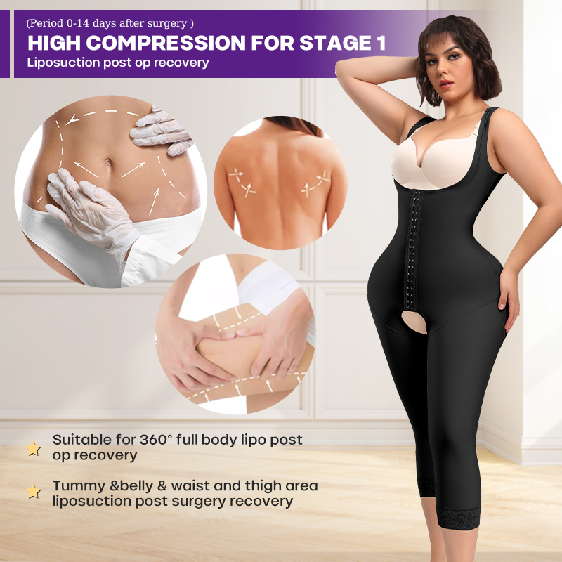 Compressão barriga controle co - Shapewear Bodysuit Firm avaliação e preço