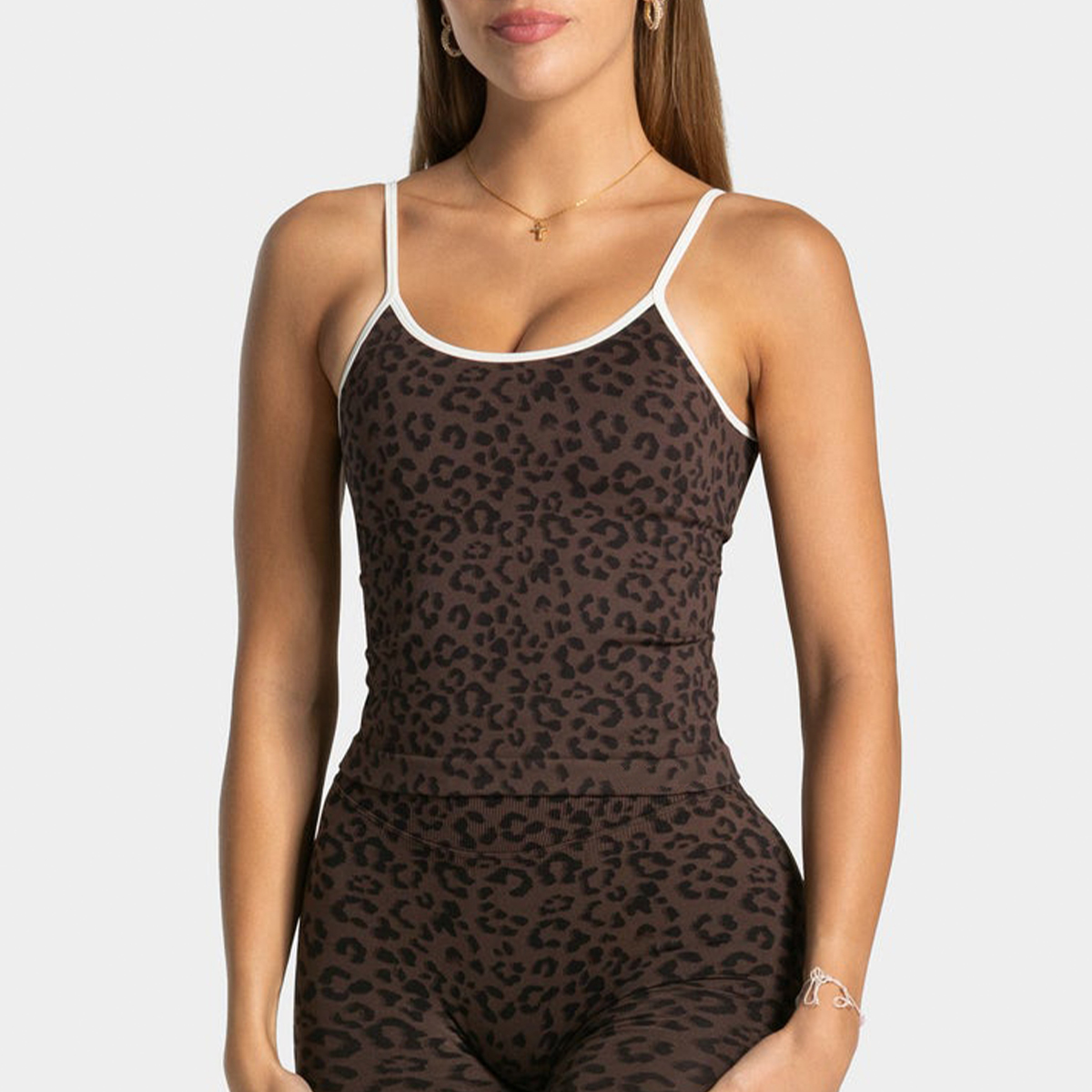 Top de Yoga com Estampa de Leo - Sports Bra High Impact avaliação e preço