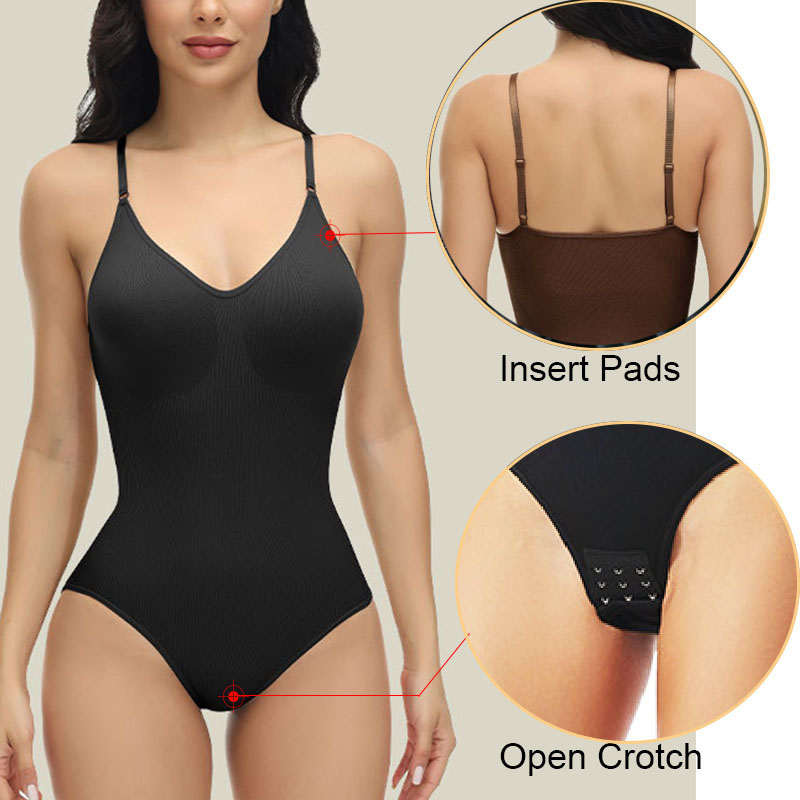 Guudia decote em v cinta de es - Shapewear Bodysuit Firm avaliação e preço