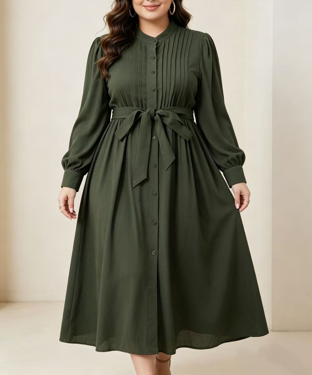 Vestido maxi feminino plus siz - Corset Waist Cinch avaliação e preço