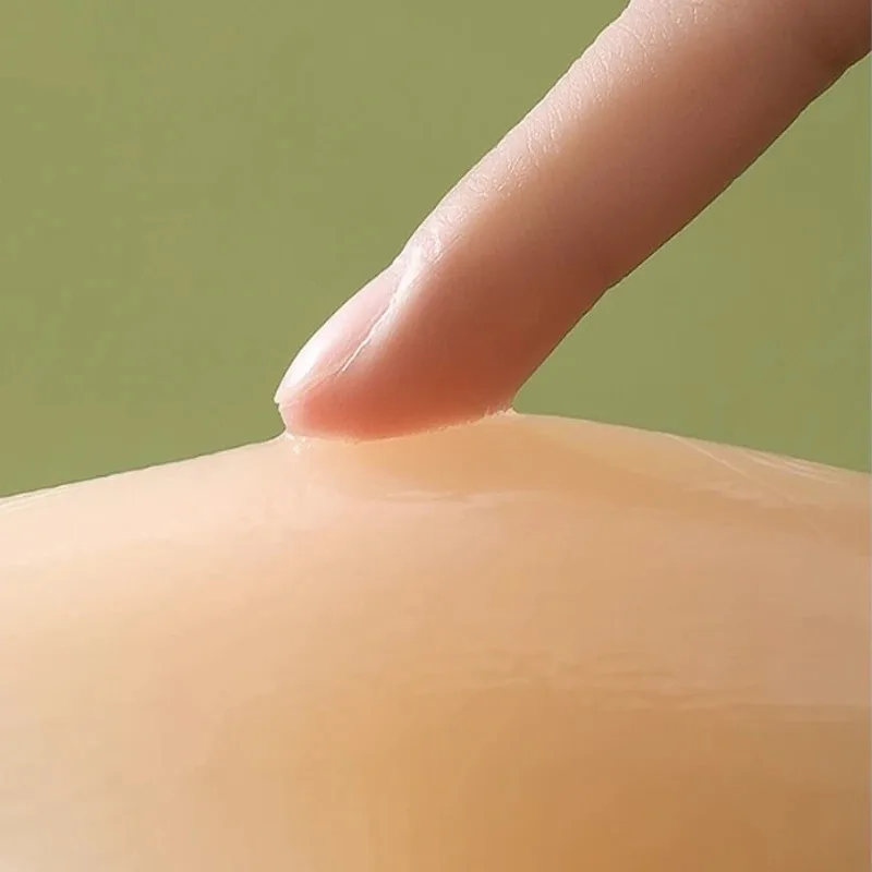 1 par de silicone capa de mami - Silicone Bra Adhesive avaliação e preço
