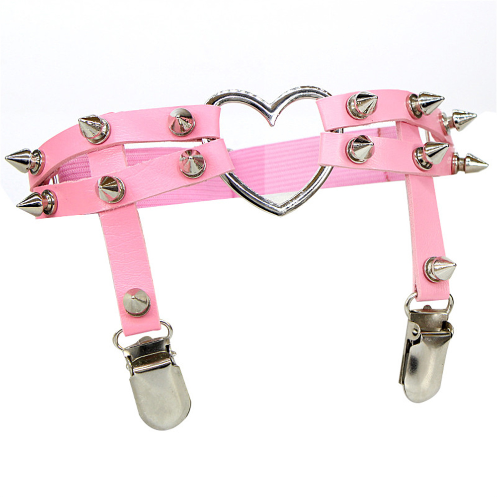 1 pçs feminino punk goth coraç - Garter Belt Set avaliação e preço