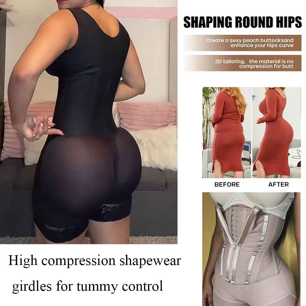Fajas colombianas pós modelado - Shapewear Bodysuit Firm avaliação e preço