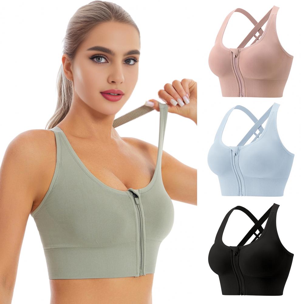 Sutiã Esportivo Sem Fio com Zí - Sports Bra High Impact avaliação e preço