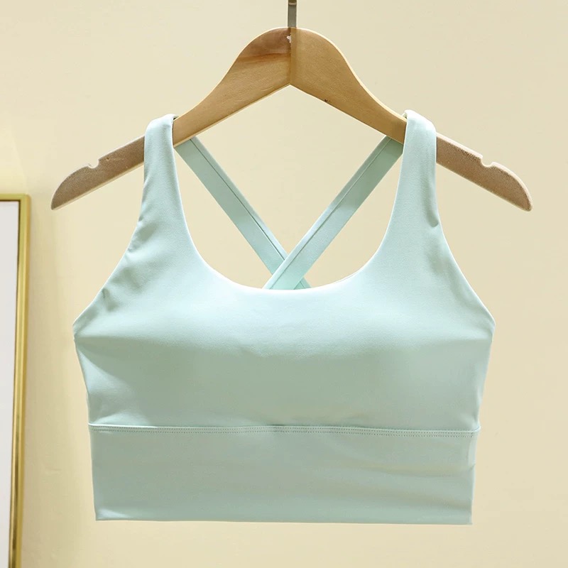 Sutiã esportivo à prova de cho - Push Up Bra Padded avaliação e preço