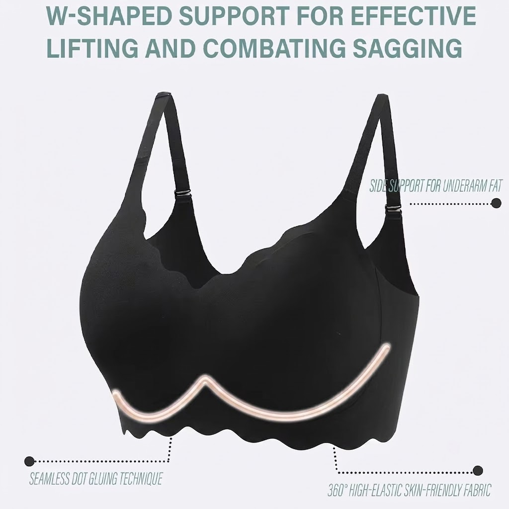 Sutiã Sem Costura Sem Fio com  - Bralette Wireless Soft avaliação e preço